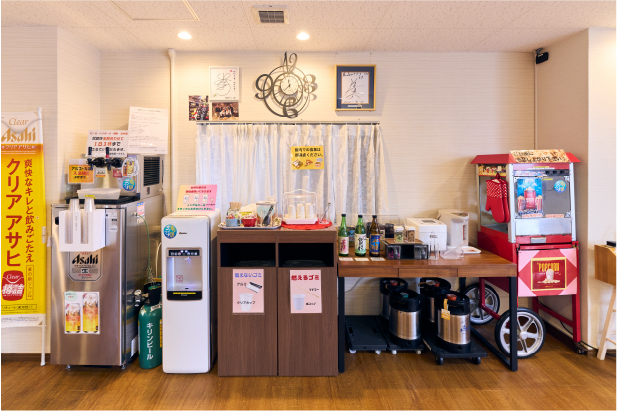 試飲コーナーの様子