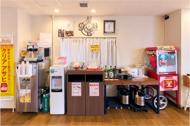 試飲コーナーの様子